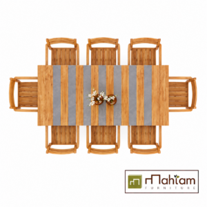 Alternative view of Recycled Teak and Plastic Outdoor Set M-sto01