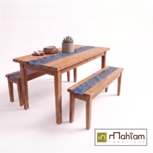 Recycled Teak and Plastic Outdoor Set M-sto02