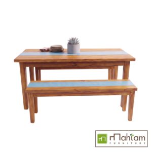 Recycled Teak and Plastic Outdoor Set M-sto02