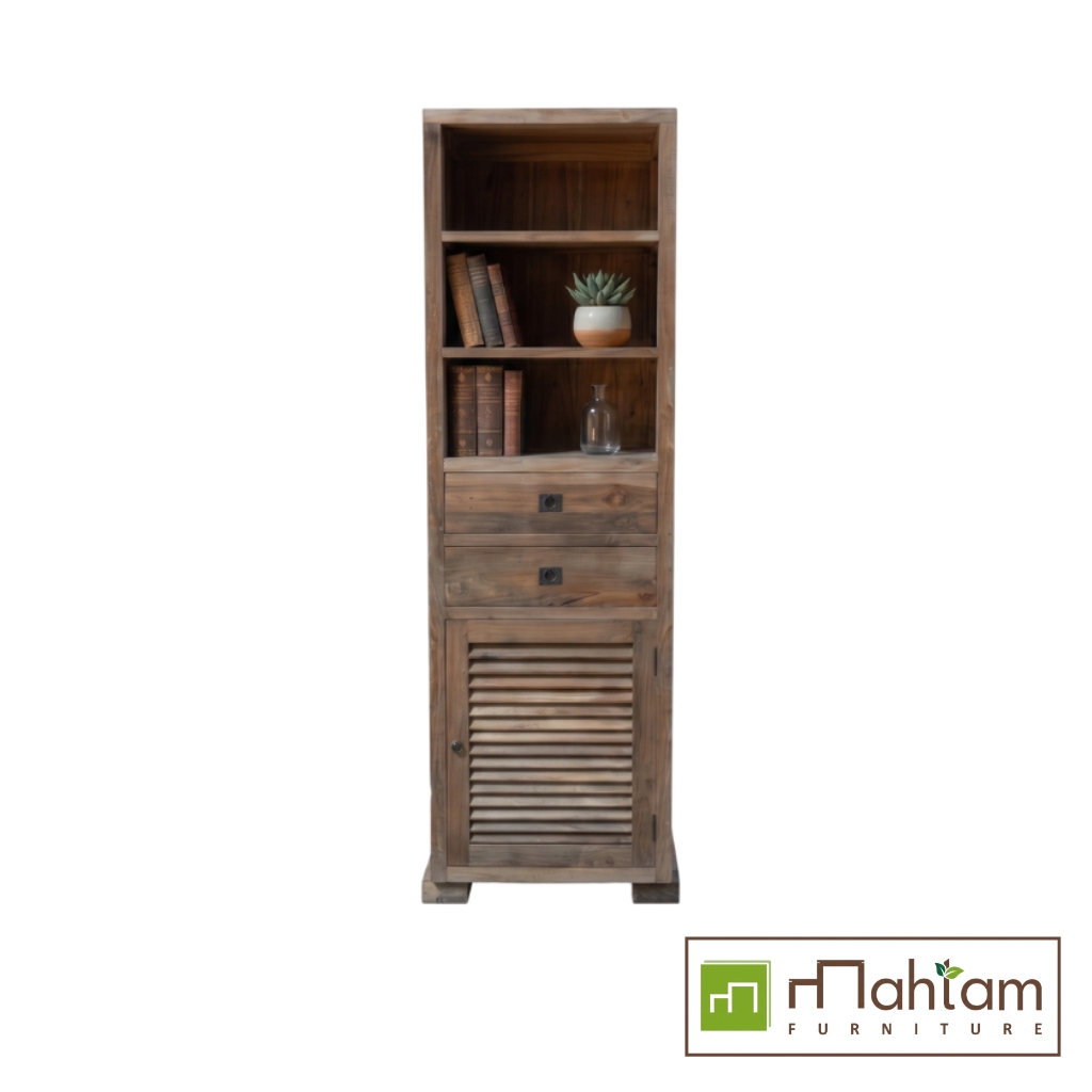 Recycled Teak Wood Tall Cabinet M-tco01