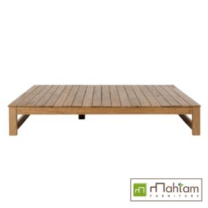 Recycled Teak Double Sun Lounger 215 M-dsb01 - Image 3