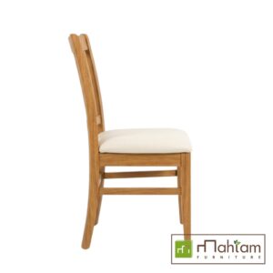 Alternative view of Recycled Teak Slatted-Back Dining Chair M-krm01