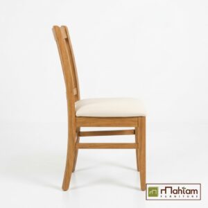 Alternative view of Recycled Teak Slatted-Back Dining Chair M-krm01