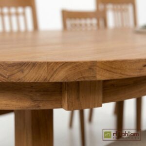 Recycled Teak Oval Dining Table M-odt01 - Image 4