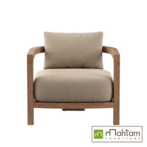 Organic Modern Sculptural Teak Lounge Chair M-rtf12 - Image 3