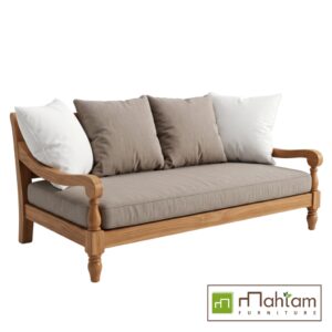 Classic-Contemporary Teak Wood Sofa MFDBe-07